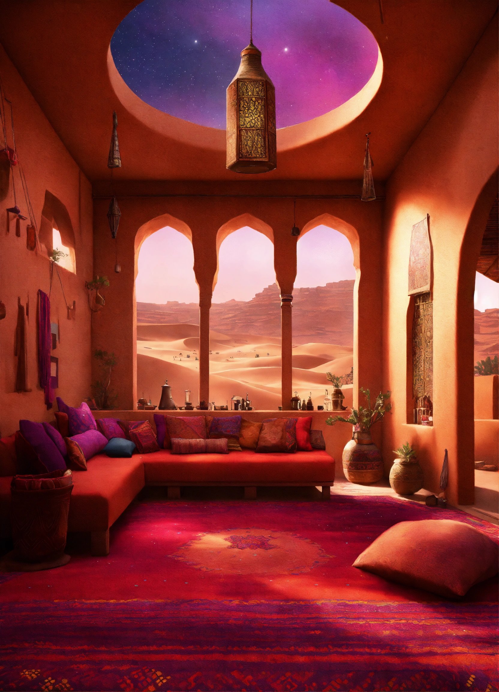 concept art of a large desert hut home (2)